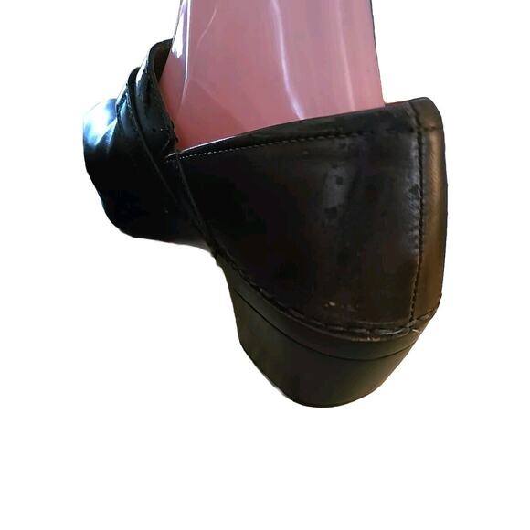 Dansko Brown Leather Professional Slip On Clogs Comfort Shoes Womans Size 40 - Picture 5 of 9